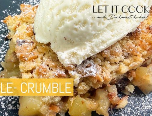 Applecrumble einfach und sau lecker
