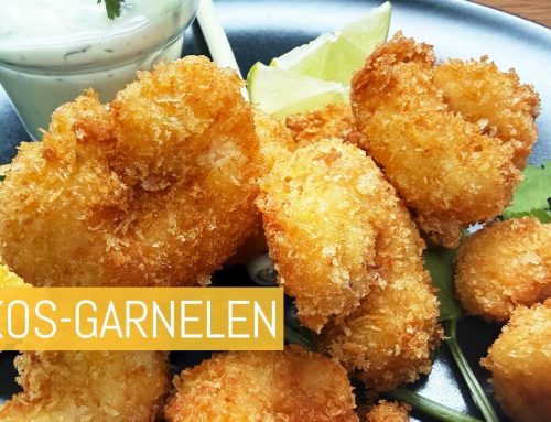 Gebackene Kokosgarnele