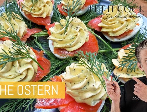 Gefüllte Eier für Ostern