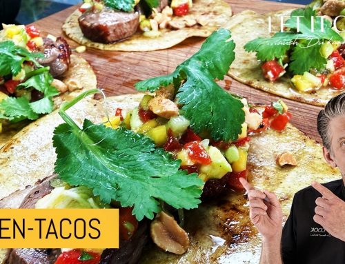 Mango Tacos mit Entenbrust