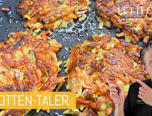 Schnelle Karotten Kartoffelplätzchen