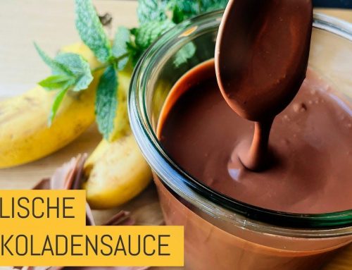 Schokoladensauce für Erwachsene. Perfekt zu jedem Dessert